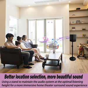 Giá đỡ loa cho loa Bose S1 <span class=keywords><strong>Pro</strong></span>/Bose S1 <span class=keywords><strong>Pro</strong></span>+ Giá đỡ sàn có thể điều chỉnh chiều cao Loa âm thanh vòm không dây Giá đỡ cho loa Bose - Product Image 3