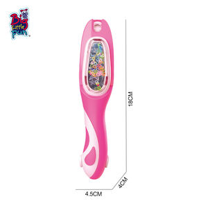 DIY Girls Pretend Play Hair Jewel Stamper Kit Adhesivo de plástico Gemas y cristales - Product Image 5