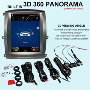 Sistema Multimedia con Pantalla IPS Android 15 de 12.1 Pulgadas, GPS, Amplificador DSP para Land Cruiser 100 2004, 256GB, 2DIN - Product Image 4