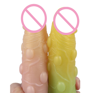 LUUK nouveau Design Double <span class=keywords><strong>gode</strong></span> Flexible doux Anal femmes <span class=keywords><strong>Gay</strong></span> lesbienne Double extrémité pénis pénis artificiel jouets sexuels - Product Image 3