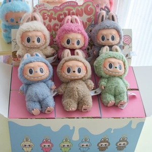 Ban đầu popmart Những Con Quái Vật labubu lớn thành năng lượng chính xác <span class=keywords><strong>Macaron</strong></span> có một chỗ ngồi Vinyl đồ chơi sang trọng bí ẩn hộp labubu búp bê - Product Image 3