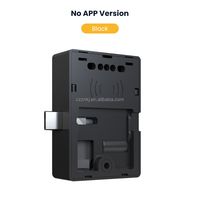 Serrure Intelligente TTlock APP+Carte pour Armoire, Tiroir, Bureau, Meuble de Bureau – Capteur Invisible, Plastique Durable, Écologique