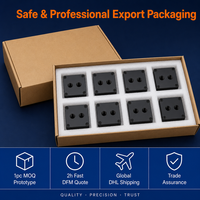 Bloc de refroidissement liquide pour CPU en aluminium 6063 usiné sur mesure par CNC avec micro-ailettes pour circuit de refroidissement liquide PC