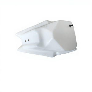 KB Weißer HDPE-Kraftstofftank für CRF250R/CRF450R 2013-2016 Motorrad-Öltank-Ersatz mit 1 Jahr Garantie - Product Image 4