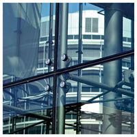 Fournisseur chinois de murs-rideaux en verre aluminium double vitrage, façade de bâtiment réfléchissante