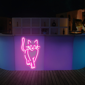 <b>LED</b> Neon <b>Light</b>, multi-color wall decor, <b>plug</b> powered, static display, ideal for bar decoration. - Product Image 5