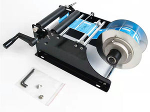 Small Manual Hand <strong>Labeling</strong> <strong>Machine</strong> Plastic Metal and Glass Bottle <strong>Labeling</strong> LT20 Semi <strong>Automatic</strong> <strong>Labeling</strong> <strong>Machine</strong> for Round Bottle - Product Image 5