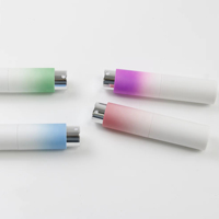 Atomiseur rechargeable rotatif de 8 ml, type Twist, en plastique ABS, dégradé, pompe à parfum de voyage, marque JX, sérigraphie