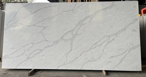 Lastre di Quarzo Artificiale Senza Silice Personalizzabili Lastre Bianche per Mobili da <span class=keywords><strong>Cucina</strong></span>, Piani di Lavoro e <span class=keywords><strong>Top</strong></span> per Bagno - Product Image 4