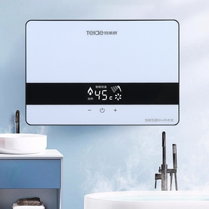 <span class=keywords><strong>Chauffe</strong></span>-<span class=keywords><strong>eau</strong></span> électrique intelligent à LED mural avec grand écran, contrôle tactile en plastique, chauffage rapide, pour salles <span class=keywords><strong>de</strong></span> bain domestiques et hôtelières - Product Image 1