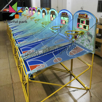 Mini jeu de basket-ball électronique mural pour la maison avec panier