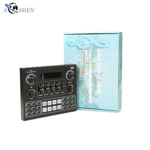 Interface de mixage audio F9 en gros, carte son externe USB pour studio et diffusion en direct avec Bluetooth pour téléphone et ordinateur - Product Image 6