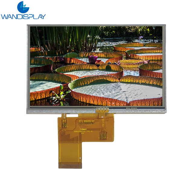 40 Pin 5 Inch TFT Display Screen 5-inch TFT LCD Display with a Resolution of 800x480