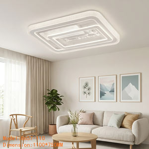 Plafonnier LED encastré en gros d'usine, design créatif empilé, lampe <span class=keywords><strong>de</strong></span> plafond en acrylique pour hôtels, bureaux et projets <span class=keywords><strong>de</strong></span> construction - Product Image 2