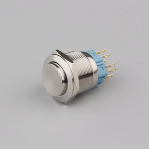 25Mm Dot Dpdt <span class=keywords><strong>Led</strong></span> Licht Drukknopschakelaar Met 5a Max. Current Capaciteit - Product Image 6