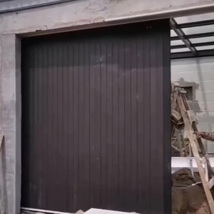 Portes sectionnelles électriques horizontales automatiques à structure haute résistance, <span class=keywords><strong>prix</strong></span> d'usine, durables, portes <span class=keywords><strong>de</strong></span> <span class=keywords><strong>garage</strong></span> coulissantes latérales - Product Image 5