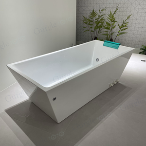 Hot Sale Acrylic Cold Plunge Athlete Ice Bathtub Spa Massage Tub Freestanding Ice Bath Tub With Nozzle Jets