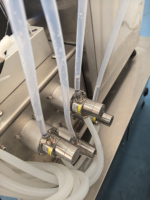 Machine de remplissage automatique à pompe magnétique à 4 buses |   Équipement de mise en bouteille de liquides de bureau pour l'eau, les désinfectants, les réactifs et le vinaigre