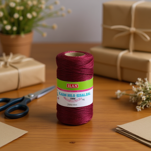 Spago di Sisal Ilan, Bobina da 2mm, 35m, Colore Marrone, 50g - Product Image 2