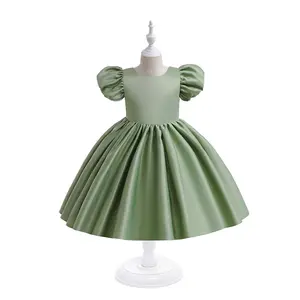 children performance dress 7th birthday girl dress princess girls lace dresses kids party gown