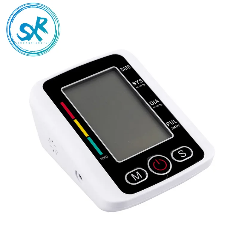 hot sell upper arm type electronic automatic blood pressure measuring instrument precise digital blood pressure monitor