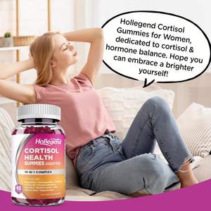 Üretici doğrudan OEM yetişkin bitkisel takviyeler dengeli kortizol yanıt Gummies vitaminleri gevşeme uyku odak ile yardımcı olmak için - Product Image 2