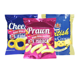 Custom Printed Aluminized Roll Film Food Packaging Foil Laminated Plastic Potato Chips Cookie Snack Packaging Sachets Bag - Product Image 5