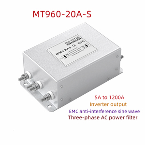 MT960-20A-S तीन चरण एसी 440v mt960 5a से 1200a inverter आउटपुट Emc एंटी-हस्तक्षेप साइन वेव पावर फिल्टर - Product Image 2