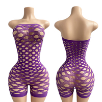 Vêtements de danse exotiques pour femmes en gros Elites : Tissu de performance coloré en résille extensible pour strip-teaseuses