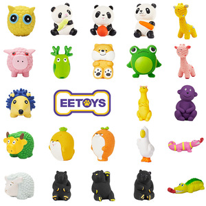 Jouets pour animaux Yite : Jouet pour chien en latex durable, série animale, qui couine, pour la dentition, sonore et amusant - Product Image 3