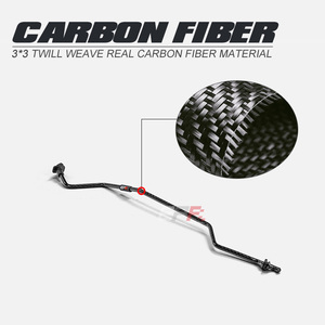 EPR สำหรับ Civic Type-R FL5 Hood PROP Rod วัสดุคาร์บอนแห้งชุดตกแต่งภายใน - Product Image 3