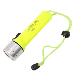 Linterna de buceo LED, iluminación subacuática impermeable de alta potencia para buceo nocturno, pesca, exploración de cuevas, uso en exteriores - Product Image 1