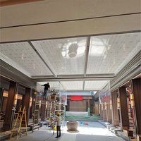 Panneau lumineux LED personnalisable en tissu rétroéclairé, forme ronde ou carrée, pour décoration de bureau, hall d'hôtel et affichage