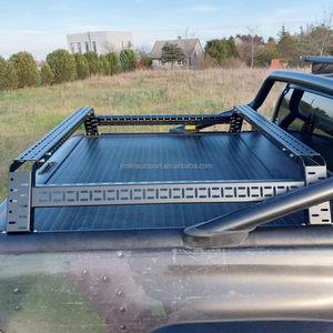 Porte-bagages universel en acier tout-terrain pour pick-up, fixation sur le <span class=keywords><strong>toit</strong></span> ou le hayon, haute capacité <span class=keywords><strong>de</strong></span> charge, pour Tundra Hilux - Product Image 4