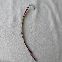 Faisceau de câbles blanc à 4 broches UL1007 22AWG, assemblage de câbles personnalisé avec bornes à anneau pour appareils électroménagers et circuits imprimés