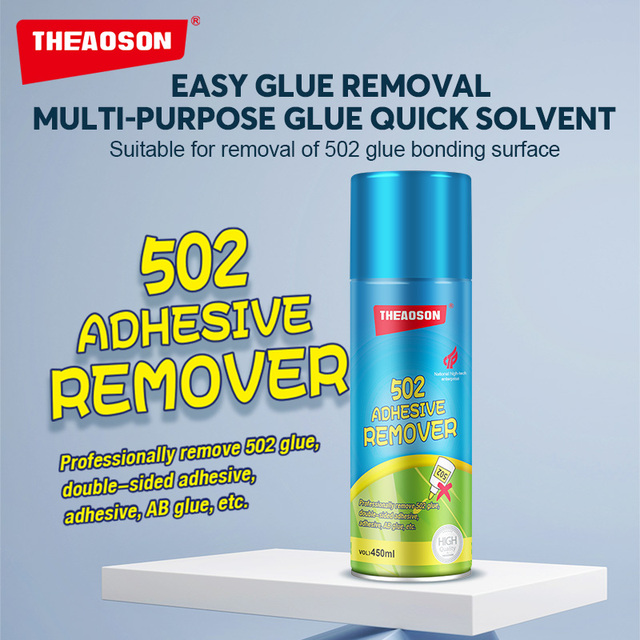 Theaoson Instant 502 Glue Remover-Dissolves Super Glue, Epoxy & Nail Adhesive in Seconds
