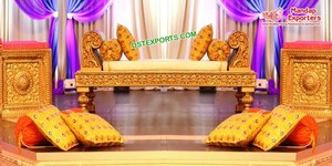 Beautiful Mehndi <b>Seating</b> <b>Floor</b> Mattress & <b>Cushion</b> Colorful Mattress and <b>Cushions</b> for Mehndi NIght Mehndi Stage <b>Cushions</b> USA - Product Image 6