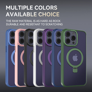 Couverture magnétique en gros avec support invisible aimant mince antichoc pour <span class=keywords><strong>iphone</strong></span> 14 pro max étui avec support 15 étui mobile - Product Image 6