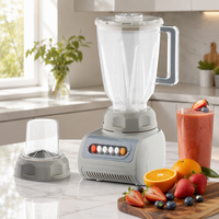 Blender Multifungsi Otomatis Tombol Tekan Pengolah Makanan Pembuat Smoothie Pembuat Jus Buah Sayuran Dapur Rumah Tangga