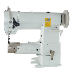Machine à coudre industrielle à triple alimentation à bras cylindrique et pied marcheur pour la fabrication de matelas et de tapis, haute vitesse, modèle 341-2, à vendre à prix réduit - Product Image 1