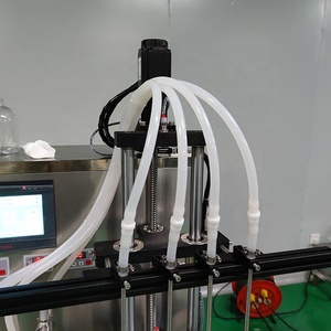 Tự động piston khí nén mật ong gia vị nước dầu chất lỏng nước sốt dán xà phòng chất tẩy rửa dầu gội kem lotion Máy rót chai - Product Image 5