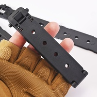Système de transport sécurisé Molle, étui Kydex avec clip de ceinture MOLLE, boucle et vis, matériau plastique