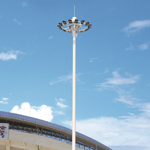 โคมไฟถนนข้างถนนแบบสองแขนยาว10/8/6เมตรใช้กลางแจ้งทำจากสังกะสี100W IP33 LED 380V - Product Image 5