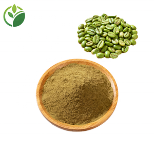 공장 도매 녹색 커피 콩 추출물 분말 50% 클로로겐산 녹색 커피 콩 추출물 - Product Image 1