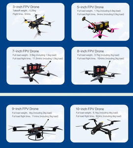 TYI 10-inch Professional RC <strong>FPV</strong> <strong>Racing</strong> <strong>Drone</strong> Customized Carbon Fibre Mini <strong>Drone</strong> with LED Lights - Product Image 6