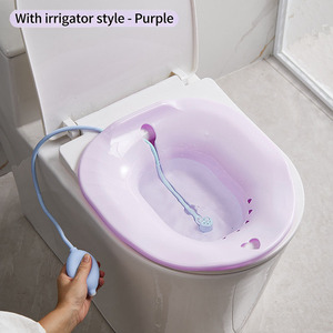 Asiento <span class=keywords><strong>de</strong></span> <span class=keywords><strong>Baño</strong></span> para Inodoro, para Cuidado Postparto y Hemorroides, Asiento Plegable para Vaporización Yoni, para <span class=keywords><strong>Baño</strong></span> <span class=keywords><strong>de</strong></span> Sales <span class=keywords><strong>de</strong></span> Epsom, Bidé Portátil - Product Image 1