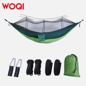 WOQI portable pour une seule personne camping sac à dos <span class=keywords><strong>hamac</strong></span> tente extérieure <span class=keywords><strong>ultra</strong></span> légère camping <span class=keywords><strong>moustiquaire</strong></span> <span class=keywords><strong>hamac</strong></span> - Product Image 3