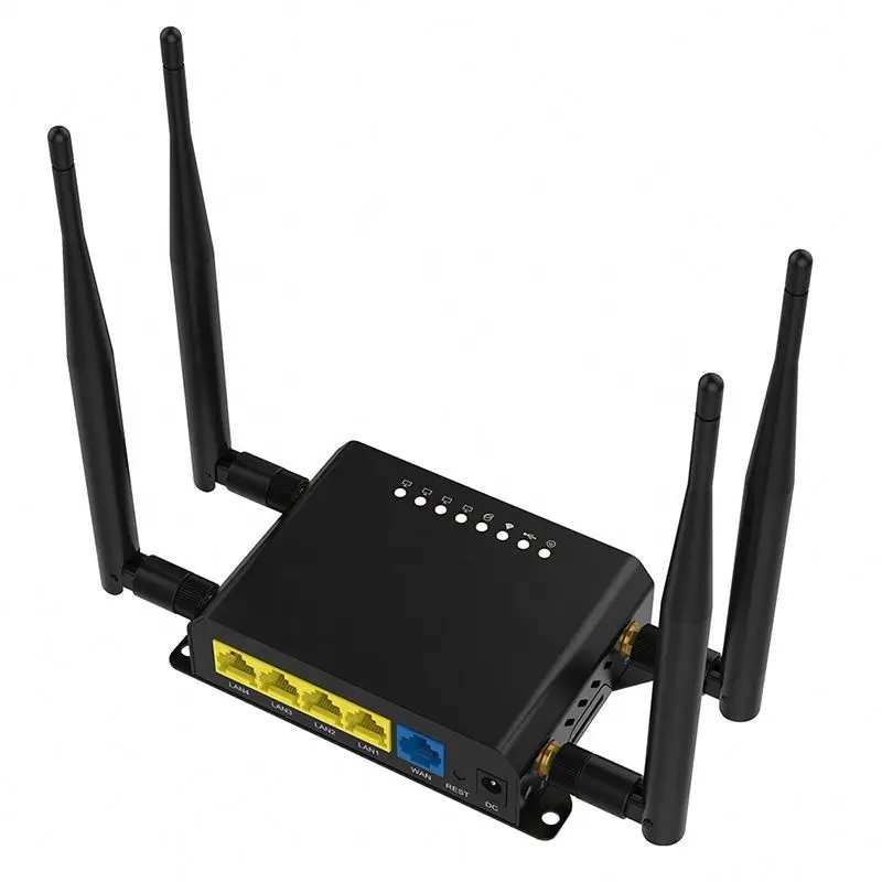 Módem inalámbrico zbt, enrutador de Metal con Wifi, 4g, lte, Openwrt, EC25AF