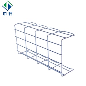 Canal de distribution galvanisé à chaud anti-corrosion avec grille pour câbles, certifié CE pour système électrique - Product Image 1