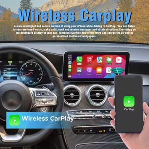 อินเทอร์เฟซไร้สาย MMI CarPlay Android Auto สำหรับรถยนต์ Mercedes Benz <span class=keywords><strong>E</strong></span> S C Class NTG5.5 W213 W222 W205 ปี 2016-2020 รองรับระบบควบคุม OEM และ MirrorLink - Product Image 6